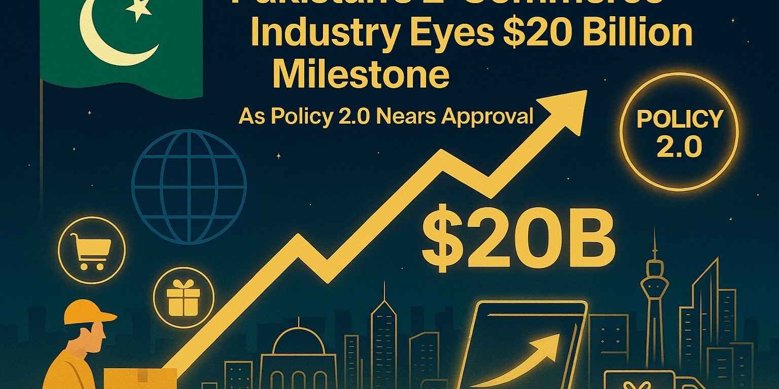 Pakistan E‑Commerce Policy 2.0 — $20 Billion Market in Sight Pakistan E‑Commerce Policy 2.0 — $20 Billion Market in Sight